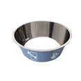 thumbnail image 1 of Stainless Steel Dog Bowl with Non-Slip Base & Drop Feeder – Durable, Shatterproof, Easy to Clean, Versatile Pet Feeding Set Blue, 1 of 4