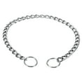 thumbnail image 1 of Stainless Steel Dog Training Collar,Chain Slider Choke Collar for Small,Medium,and Large Dogs,Anti-Chew Durable Design, 1 of 2