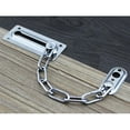 thumbnail image 1 of Stainless Steel Door Chainring Lock Slide for home and hotel Dorm Entrance , 16cm, 1 of 8