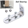 thumbnail image 1 of Stainless Steel Door Guide Rail Floor Guide Rail Door Stopper Hardware Stop Kit With Screw Anchoring Parts Wrench Barn Door, 1 of 8