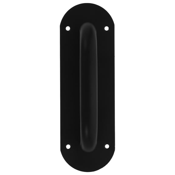 FOMIYES Heavy Duty Black Stainless Steel Door Pull Handle for Indoor and Outdoor Sliding and French Doors