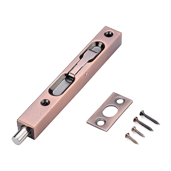 Stainless Steel Door Latches Concealed Spring Bolt Home Security Door Replacement Flush Bolt French Doors