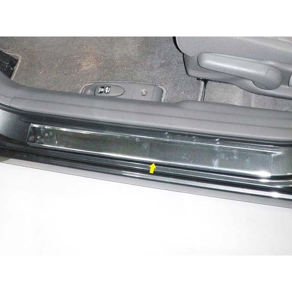 Stainless Steel Door Sill Trim 4Pc Fits 2006-2011 Honda Civic DS26214 QAA