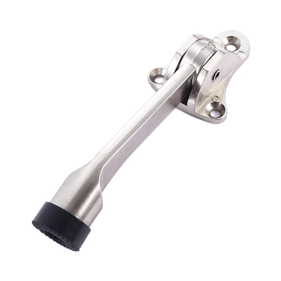 Stainless Steel Door Stopper Anti-damage Easy Pedal Kick Down Door Stop Heavy Duty Wall Protector Multiple Colour