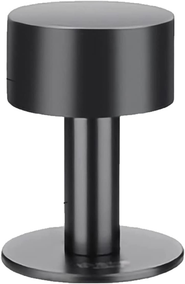 Stainless Steel Door Stopper Non-Punch Thicken Rubber Floor Door Stops Wall Mute Collision Hardware 60mm Height 1Pcs