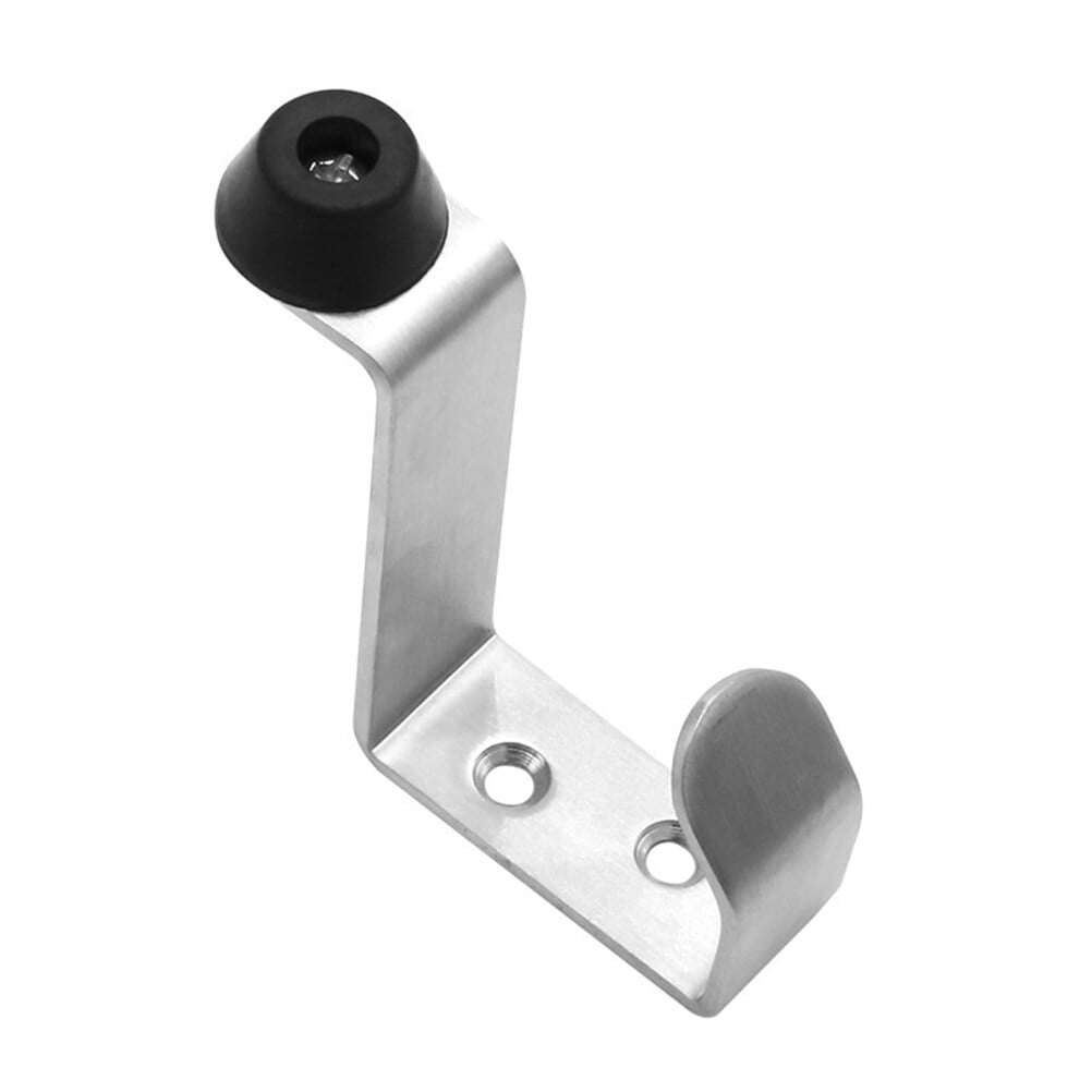 Stainless Steel Door Stopper Wall Mount Door Stop Wall Protector Device