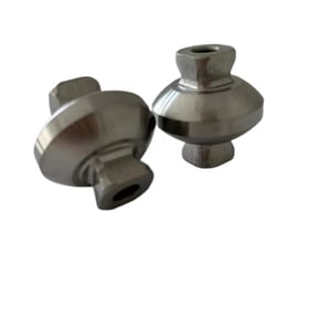 Stainless Steel Double Adapter for Prosthetic Leg - Artificial Limb Parts