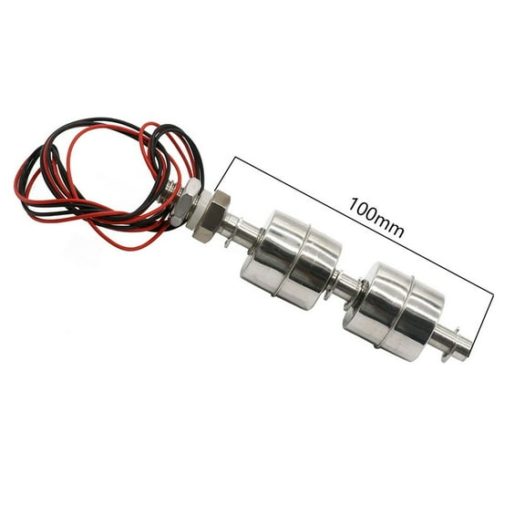 Stainless Steel Double Ball Float Switch Liquid Level Sensor Efficiently Manage Water Levels In Tanks And Pools