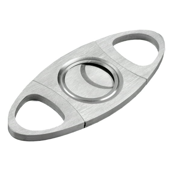 Stainless Steel Double Blade Cigar Cutter - 56 Ring Gauge - 3 PACK