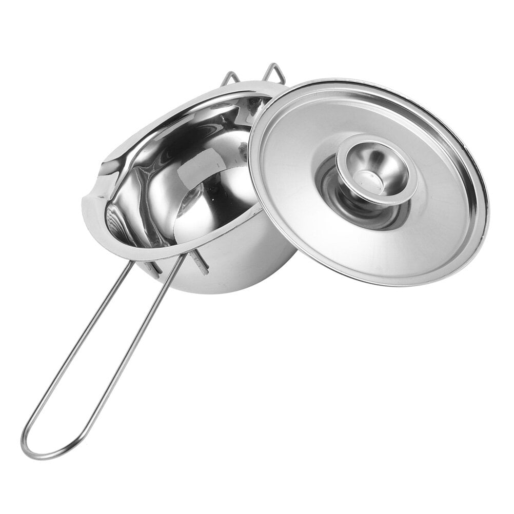 Stainless Steel Double Boiler Mixing Boiler Chocolate Pot Pan with Lid