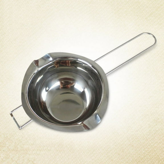 Stainless Steel Double Boiler Pot for Melting Chocolate, Candy and Candle Making (2 Cup Capacity, 480 ML)