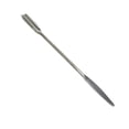 thumbnail image 1 of Stainless Steel Double Ended Micro Lab Spatula Sampler, Semi Circle Scoop Spoon & Tapered Arrow End, 7" Length, 1 of 7