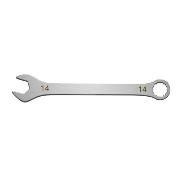 Stainless Steel Double Ended Wrench Spanner Suitable for Narrow Areas for Long Lastings Use Restricted Areas & Toolboxes