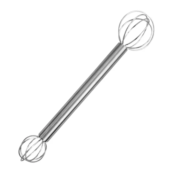 Stainless Steel Double-Headed Miso Stirrer, Cream Whipper, Blender Kitchen Cook
