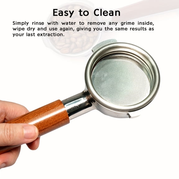 Stainless Steel Double Layer Coffee Filter Secondary Water Separation Mesh For Home Manual Brewing Barista Pour Over(B)