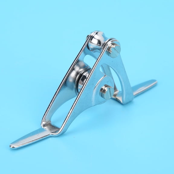 Stainless Steel Double Pulley Fishing Roller Guide Tip - Durable Wire Link for Lure, Anchor & Boat Rods Small/Medium/Large