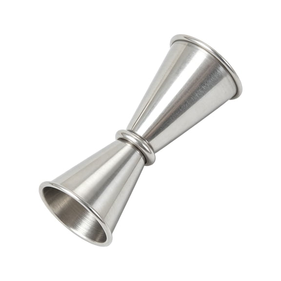 Stainless Steel Double Rim Measuring Cup, 12 x 4 x 3 cm Metal Kitchen Cup, Durable Cooking Utensil
