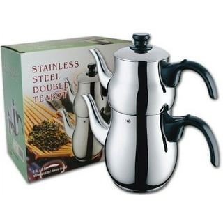Traditional Aluminium Cutting Chai Tea Kettle for Tea Coffee/Milk 3 Ltr