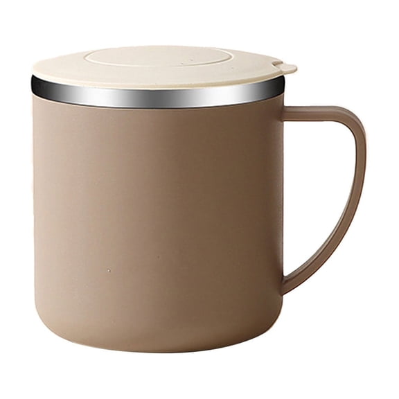 Stainless Steel Double Wall Insulated Coffee Cup with Leak Proof Sealed Lid – Keeps Beverages Hot or Cold, Ideal for Office, Travel, Home Use