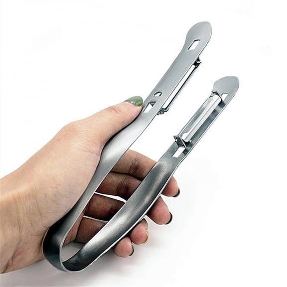 Stainless Steel Double-sided Peeler Multifunctional Creative Food Grade Asparagus Yam Planer Kitchen Fruit Vegetable Accessories