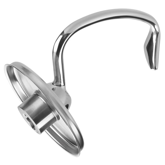 Stainless Steel Dough Hook for KitchenAid 4.55 Quart Tilt-Head Stand Mixers  C-Shape Replacement Hook, Compatible with Artisan & Classic Series  by MMOBIEL