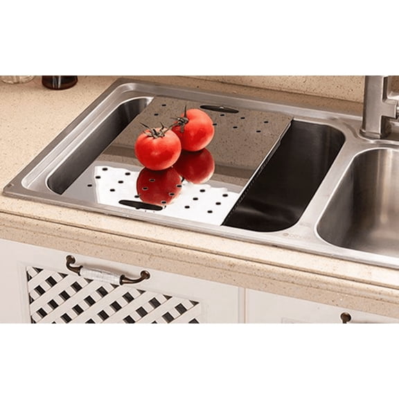 Stainless Steel Drain Rack, Kitchen Drain Board, Sink Drain Table, Vegetable Washing Board, Dishwasher Rack, Drain Storage
