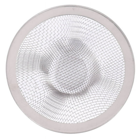 Stainless Steel Drainer Basin Filter Mesh Sink Strainer 3.5 Inch Top Diameter