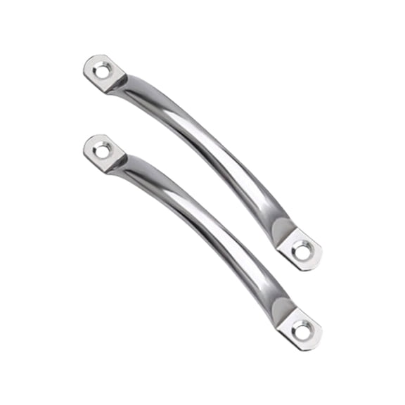 Stainless Steel Drawer Handle Multipurpose Hardware For Furniture Door Cutting Boards Child Safe Rounded Corners Mounting Solution