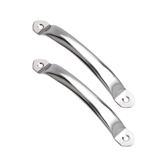 Stainless Steel Drawer Handle Multipurpose Hardware For Furniture Door Cutting Boards Child Safe Rounded Corners Mounting Solution
