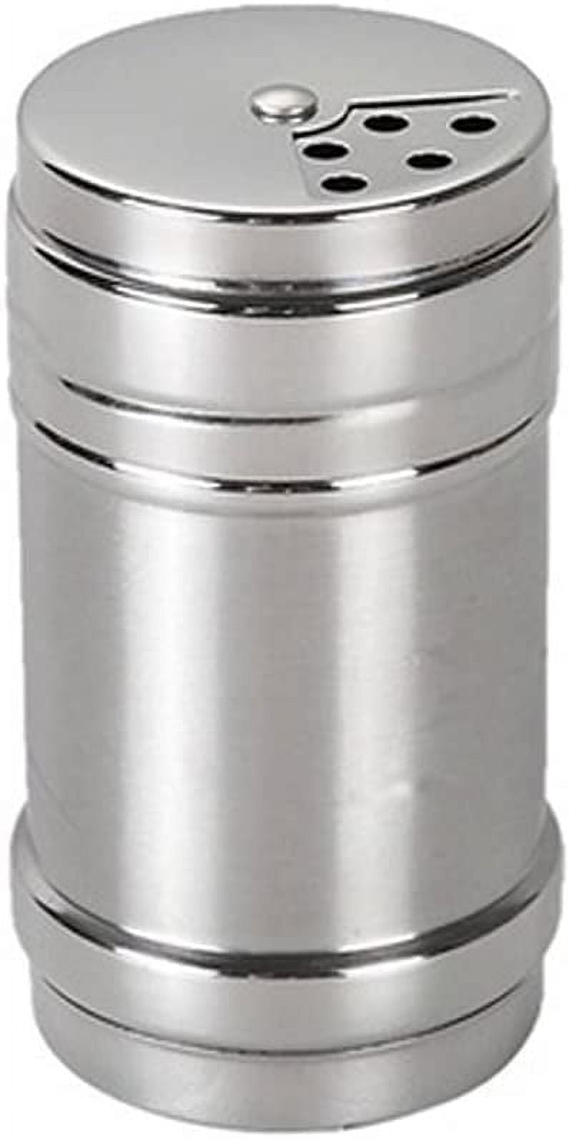 Stainless Steel Dredge Salt/Sugar/Spice/Pepper Shaker Seasoning Cans