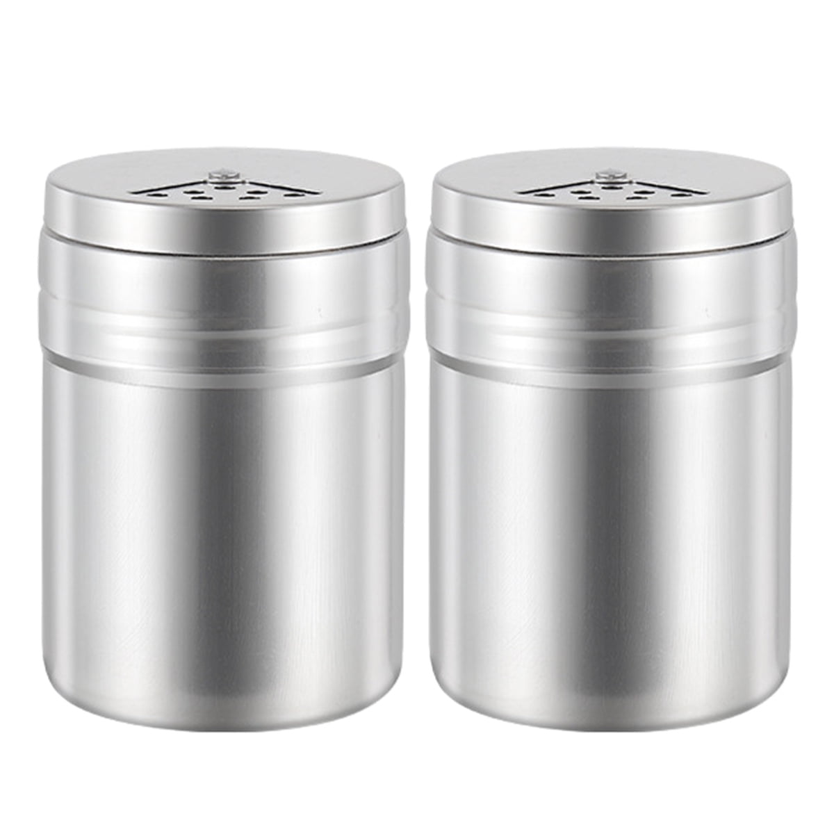 Stainless Steel Dredge Sugar/Spice/Pepper Shaker Seasoning Cans with