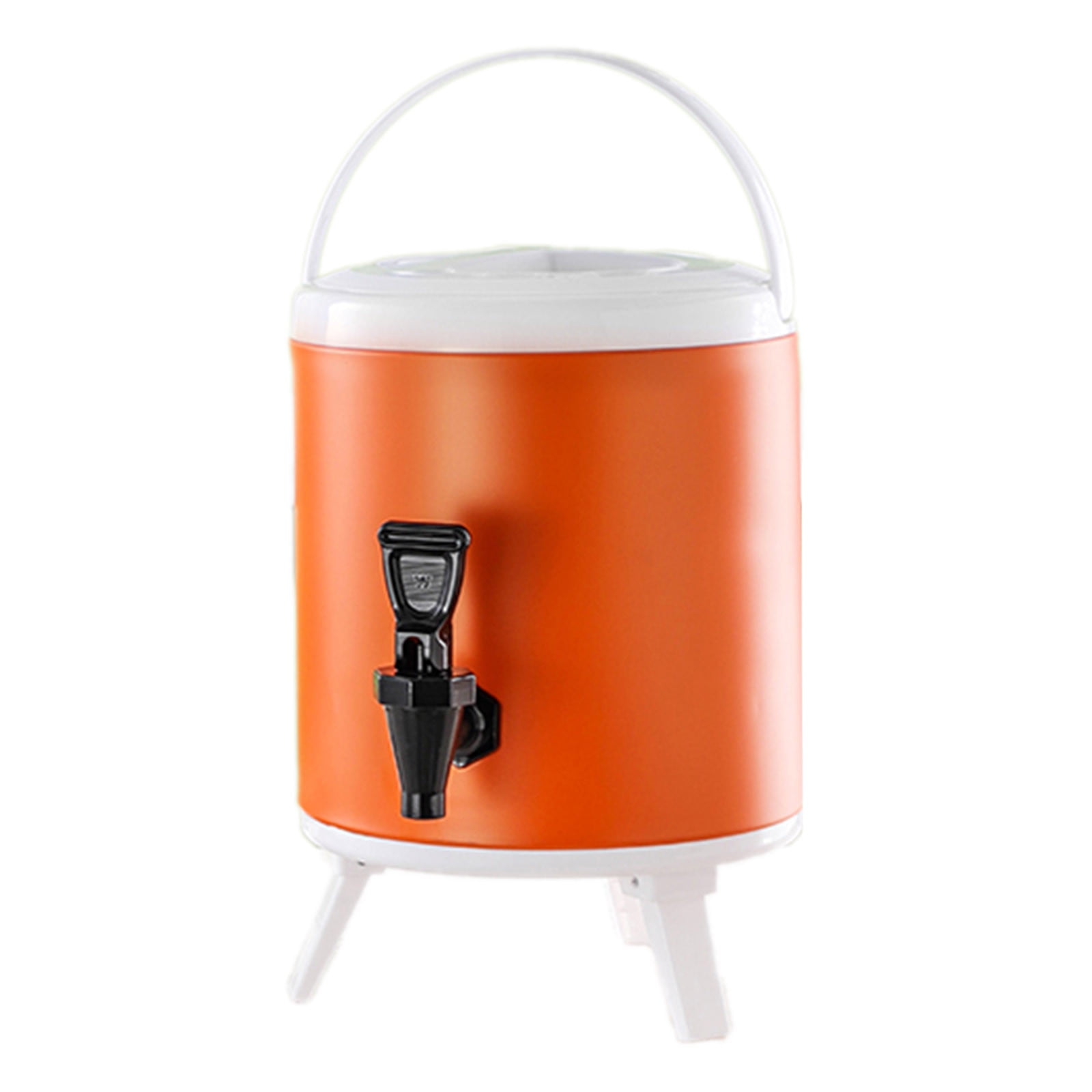Stainless Steel Drink Dispenser - Double-Wall Insulated 1.5Gal Hot/Cold ...
