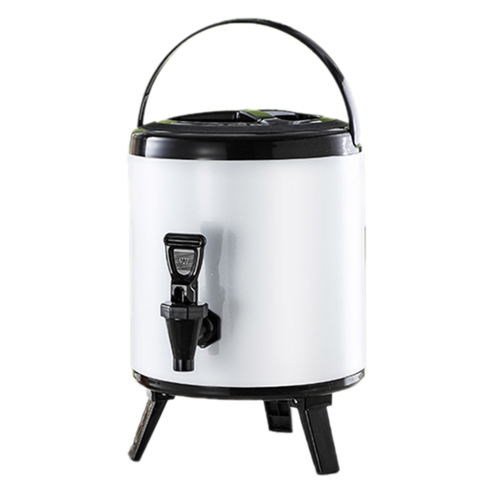 Stainless Steel Drink Dispenser - Double-Wall Insulated 1.5Gal Hot/Cold ...