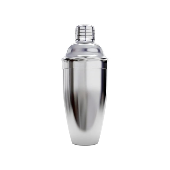 Stainless Steel Drink Mixer Large Capacity Cocktail Shaker With Ergonomic Grip For Parties Bartending And Outdoor Event