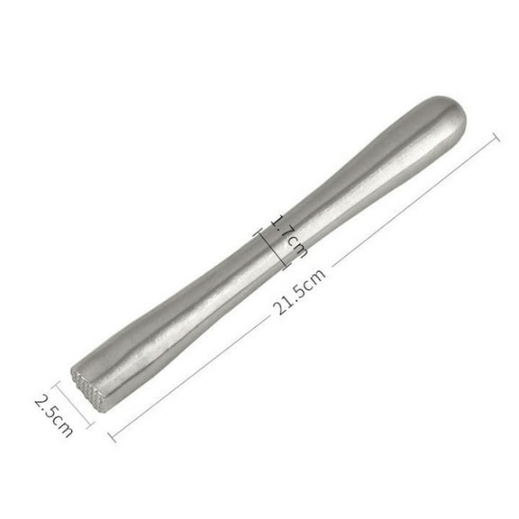 Stainless Steel Drink Muddler Masher Crusher Cocktail Damper Ice Hammer