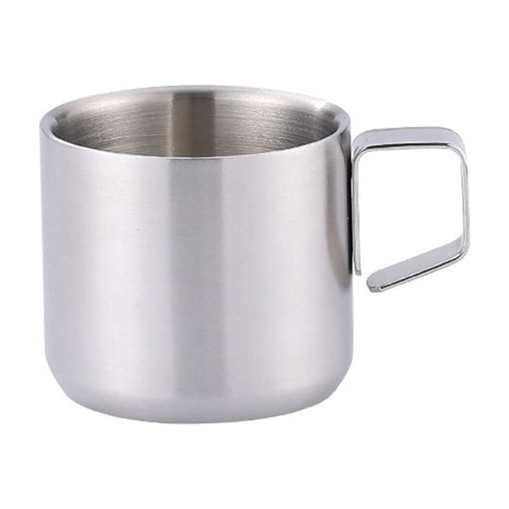 Stainless Steel Drinking Cup Travel Mugs Coffee Cups Double Wall With Handles