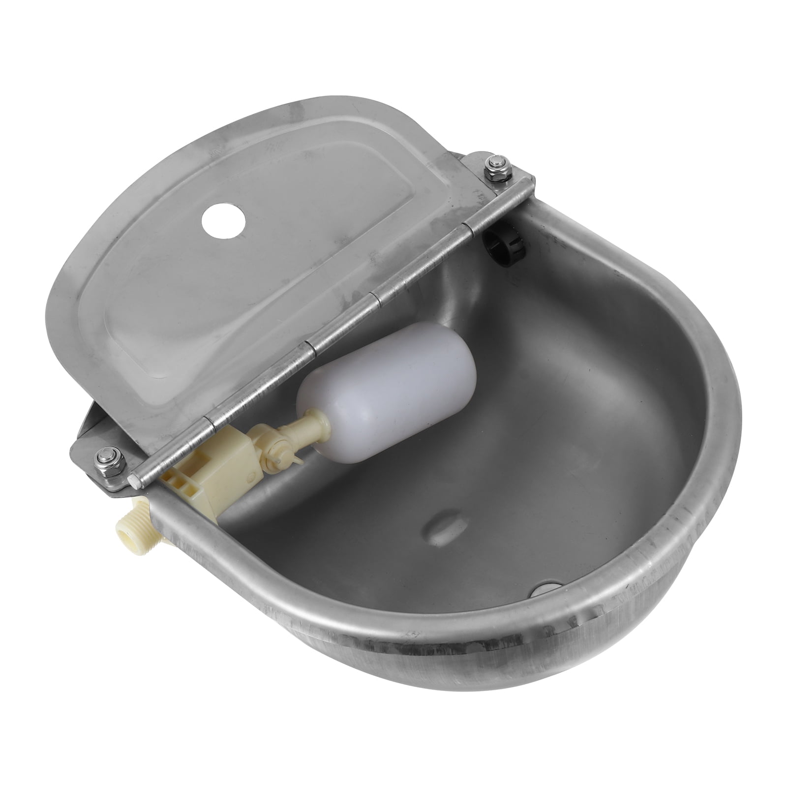 Stainless Steel Drinking Fountain Cattle Drinking Container Pig Waterer Animal Water Dispenser