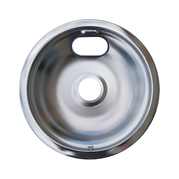 Stainless Steel Drip Pans, Stove Top Replacement Bowls, 7.48 Inch Range Drip Trays, Easy Clean Heavy Duty Pans, Smooth Surface Dishwasher Safe Pans for Most Standard Kitchen Stoves,Silver