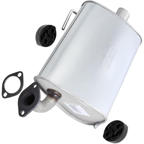 Northeastern Exhaust | Stainless Steel Driver Side Muffler Fits 2008–2011 Subaru Impreza 2.5L Sedan – Direct Fit