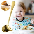 thumbnail image 1 of Stainless Steel Drizzle Spoon Sauce Ladle, Small Gravy Ladle with Pouring Spout, 8.07 Inch Kitchen Saucier Soup Spoon, Drizzle Spoon for Spooning Gravies Sauces Chocolates Home Kitchen Cooking, 1 of 9
