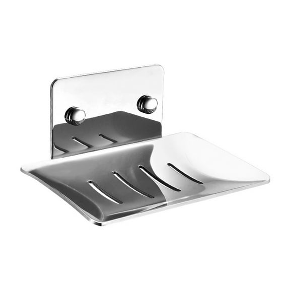 MIPCASE Punch Free Stainless Steel Soap Basket for Bathroom and Kitchen Storage