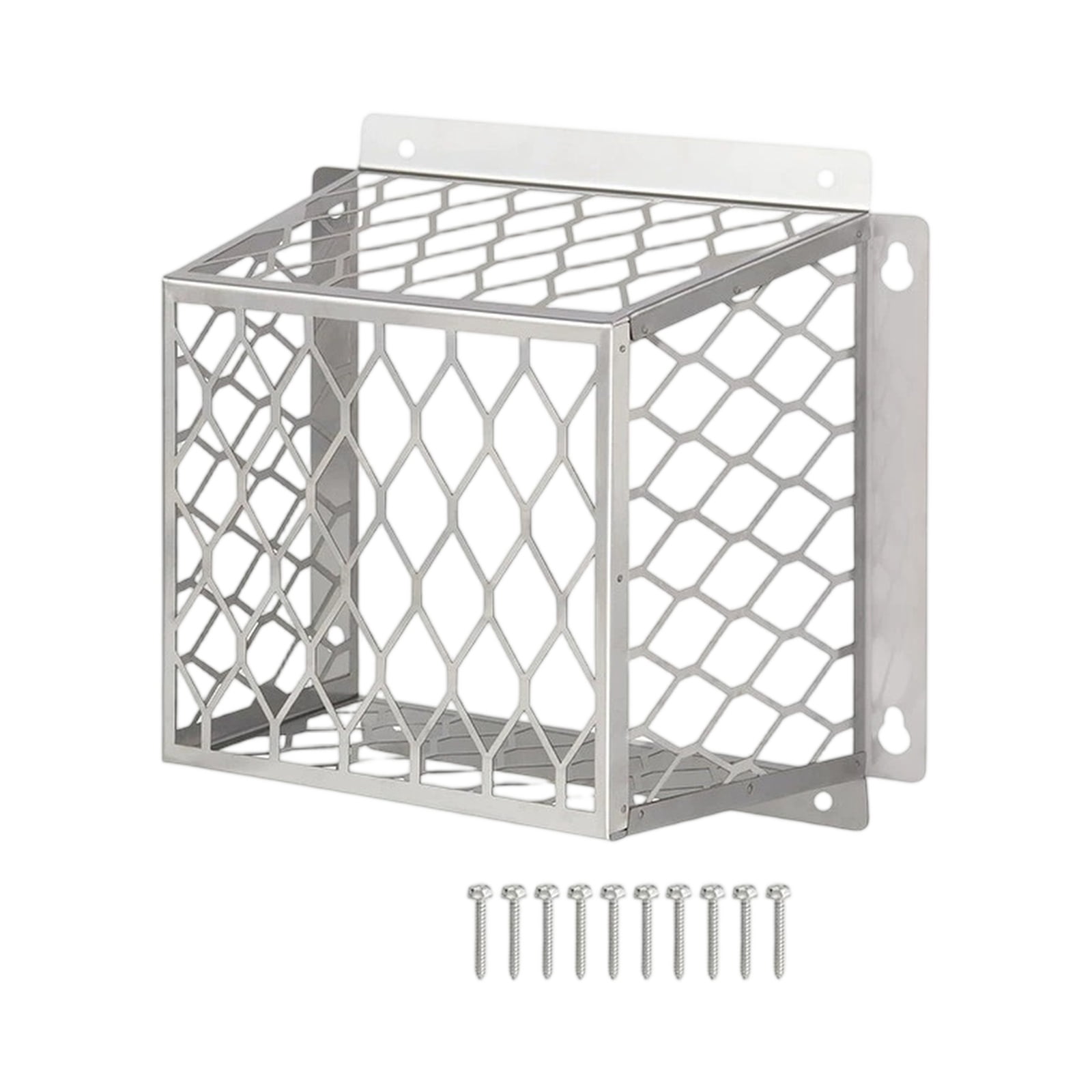 Stainless Steel Dryer Exhaust Cover - Bird-Proof Ventilation Port Cover, Weather-Resistant Dryer Vent Guard for Home Laundry