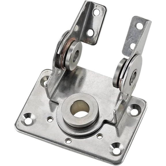 Stainless Steel Dual-Axis Torque Hinge, 360 Adjustable Rotation