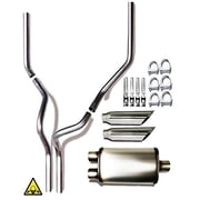 Performance 2.5 Dual Exhaust Kit fits Ford F150 F250 2009-2018