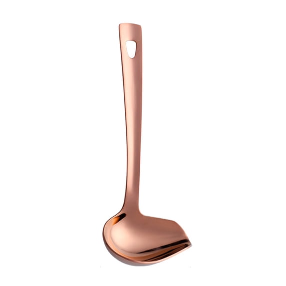 Stainless Steel Duck Mouth Oil Spoon Hanging Hot Pot Soup Ladle Scoop Tableware