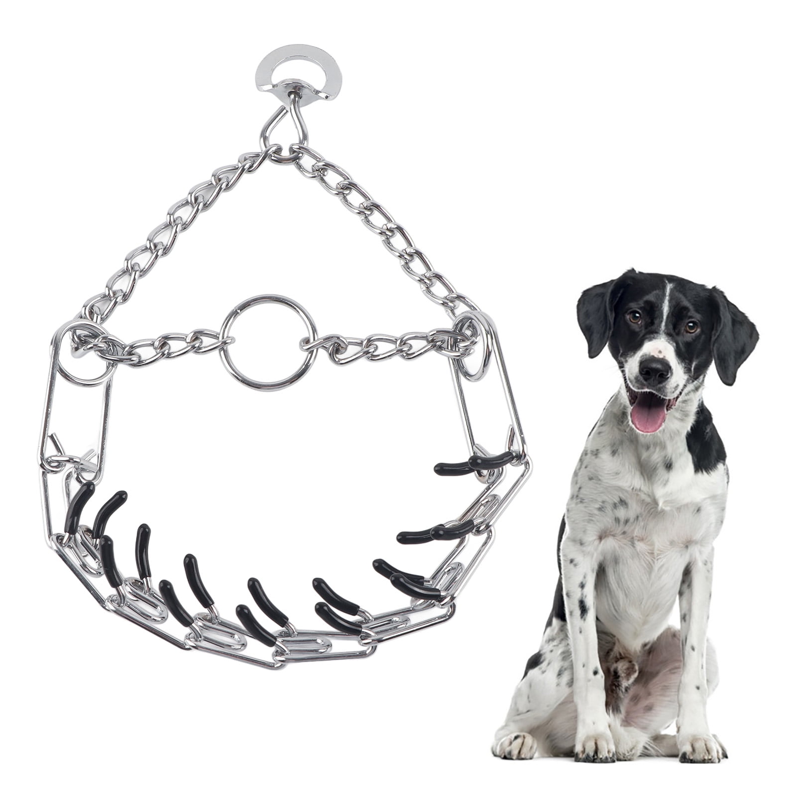 Stainless Steel Durable Dog Prong Training Collar Smooth Surface No