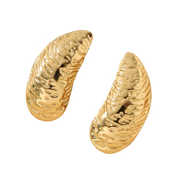 Stainless Steel Earrings for Ladies Bean/Star/Floral/Butterfly/Coral Ear Studs Jewelry Accessories for Everyday Wear