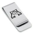 thumbnail image 1 of Stainless Steel Earth Element Classic Slim Money Clip Credit Card Holder, 1 of 2