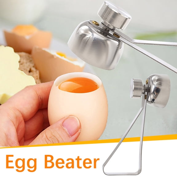 Stainless Steel Egg Opener, Boiled Egg Opener Kitchen Utensils, Kitchengadgets Hard Boiled Egg Opener, Egg Peeler for Hard Boiled Eggs(1pc)