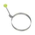 thumbnail image 1 of Stainless Steel Egg Ring Mold,Fried Egg Shaper & Pancake Ring Poacher Set, Non-Stick Cooking Tools for Breakfast Eggs, Burgers & Pancakes on Griddle, 1 of 5